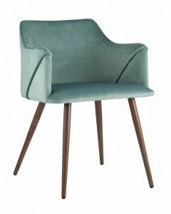 Стул со спинкой голубой "Монарх" STOOL GROUP ДИЗАЙНЕРСКИЕ, ИНТЕРЬЕРНЫЕ 00-3946216 Голубой;зеленый