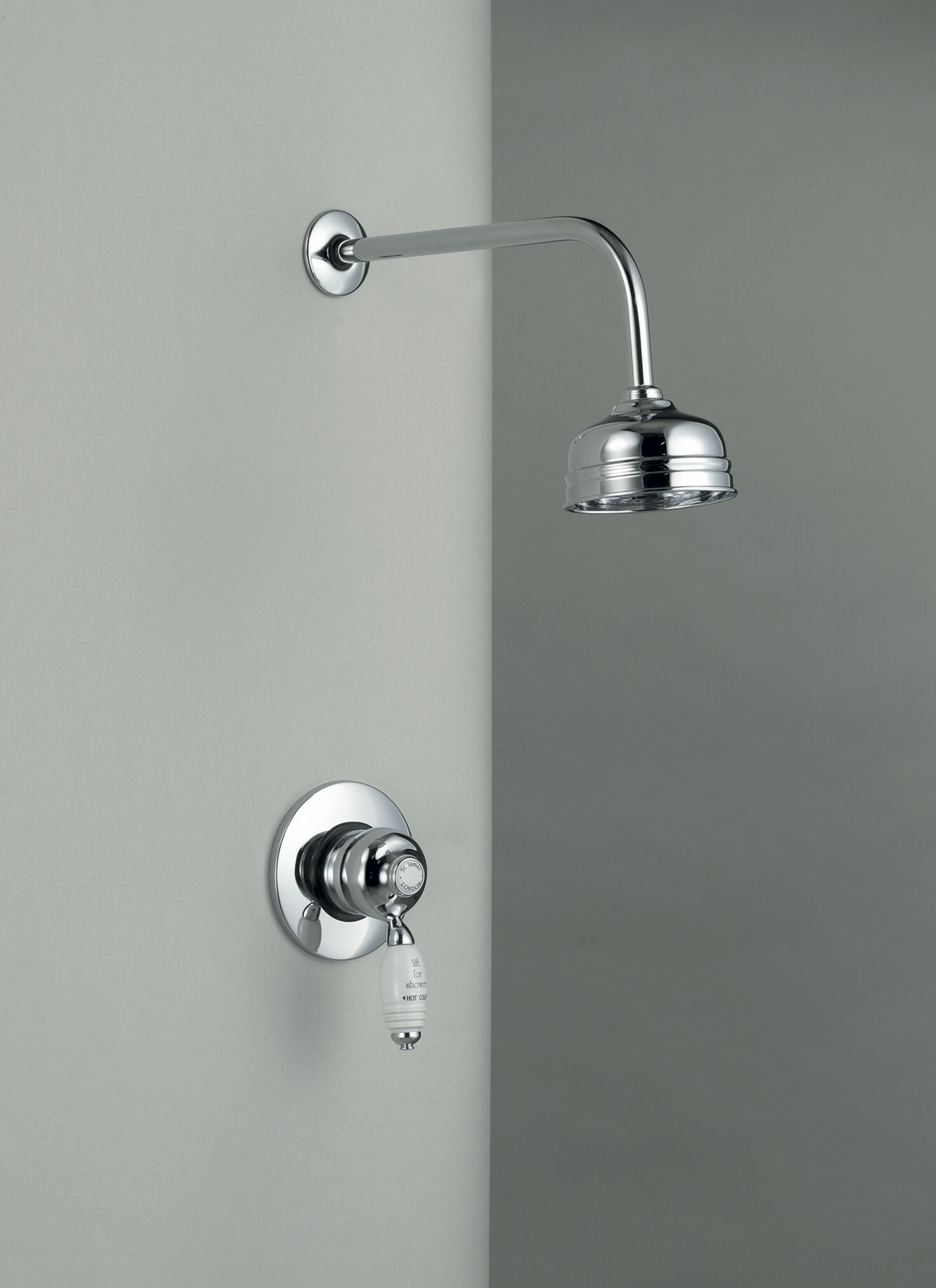 Traditional bathrooms Смеситель для душа с фарфоровой ручкой ASCOT Tbmskit1.expvariantenverschiedene  - Вид №4