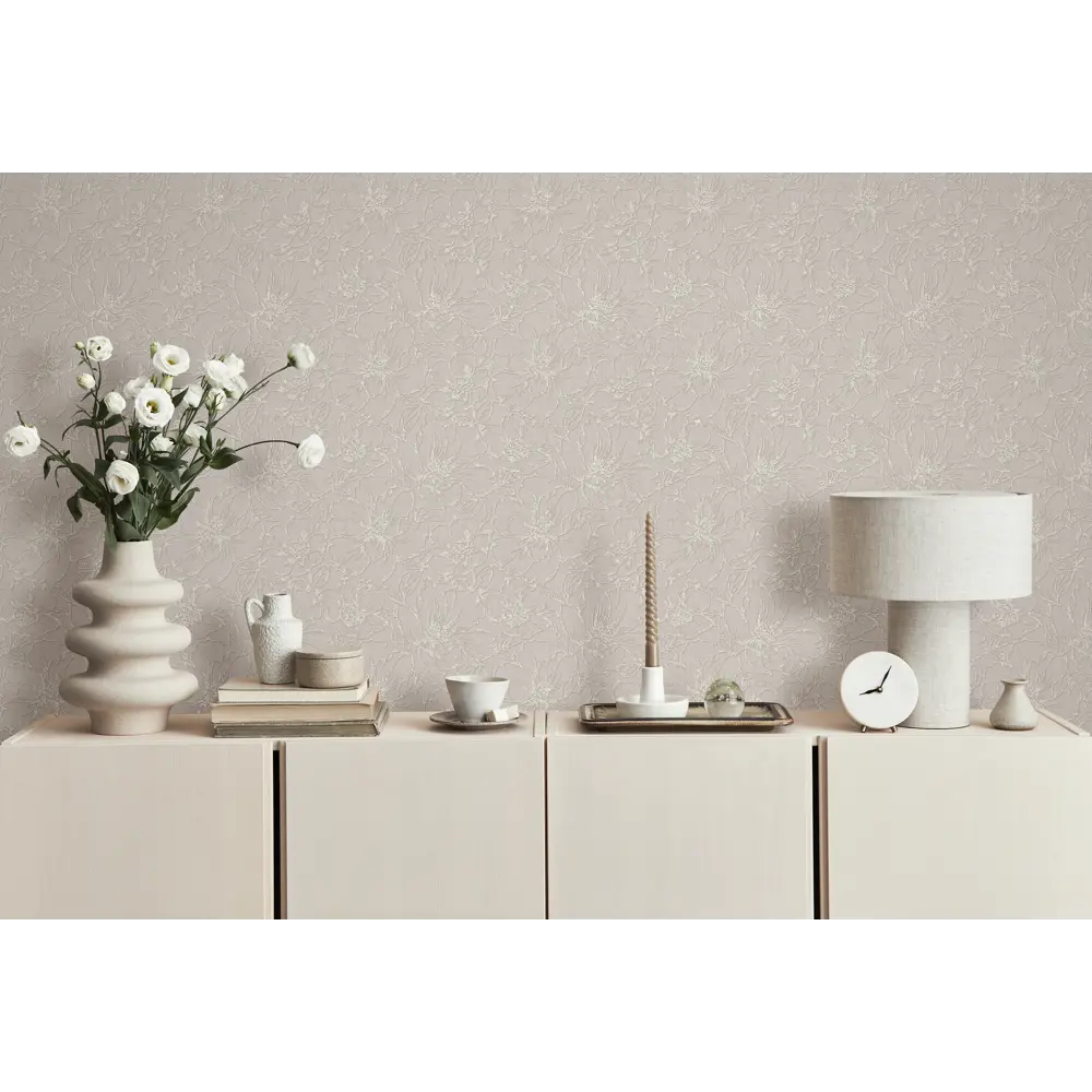 Обои флизелиновые Ateliero Sharon бежевые 1.06 м At585778 STLM-2097169 - Вид №3