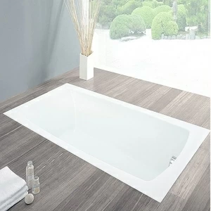 Ванна встраиваемая LARGO 180х80 см с аэромассажем Deluxe