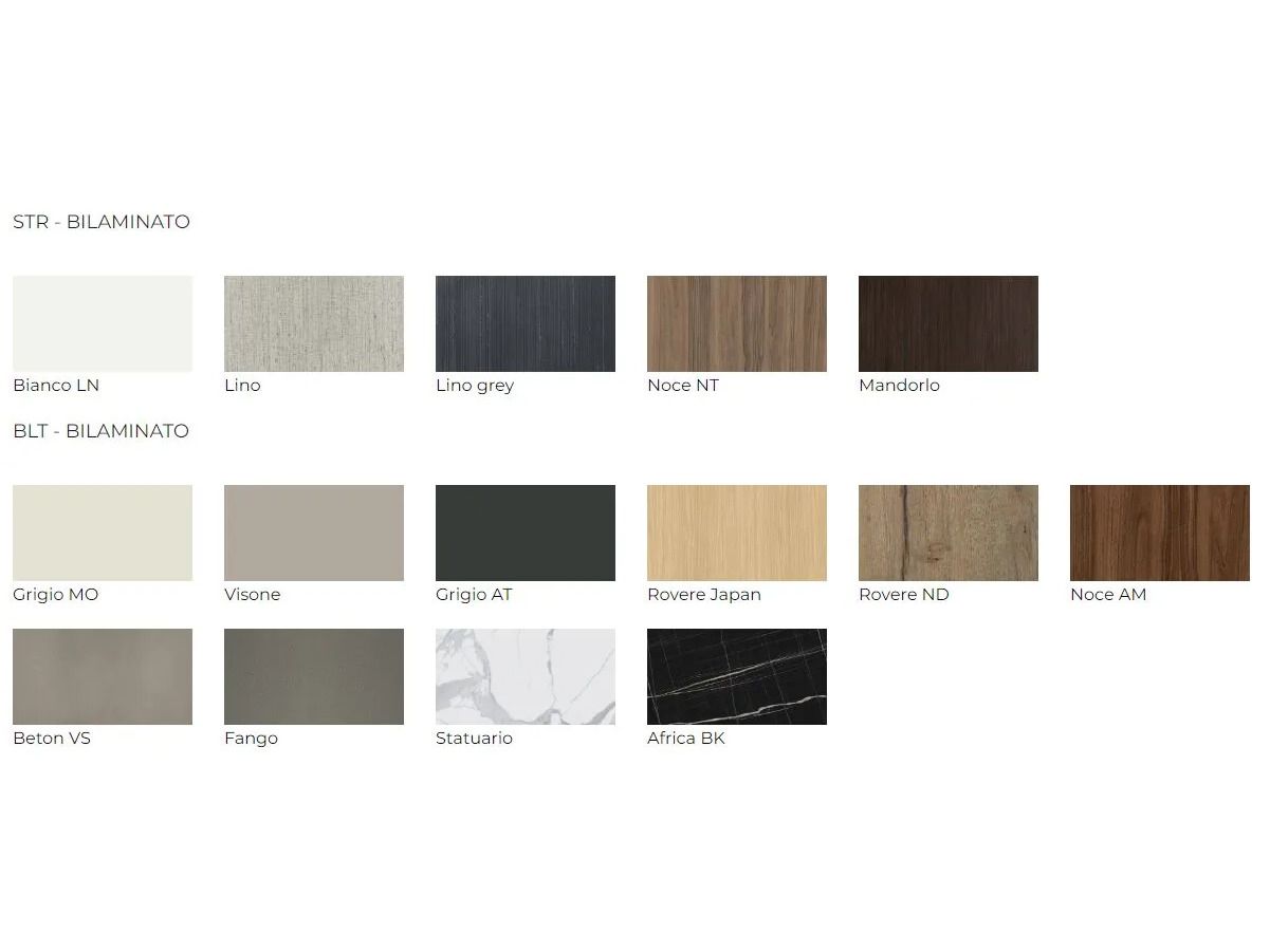 Двустворчатый комод со встроенными ручками Guzzini & Fontana Bix ARCH-00137050 - Вид №2