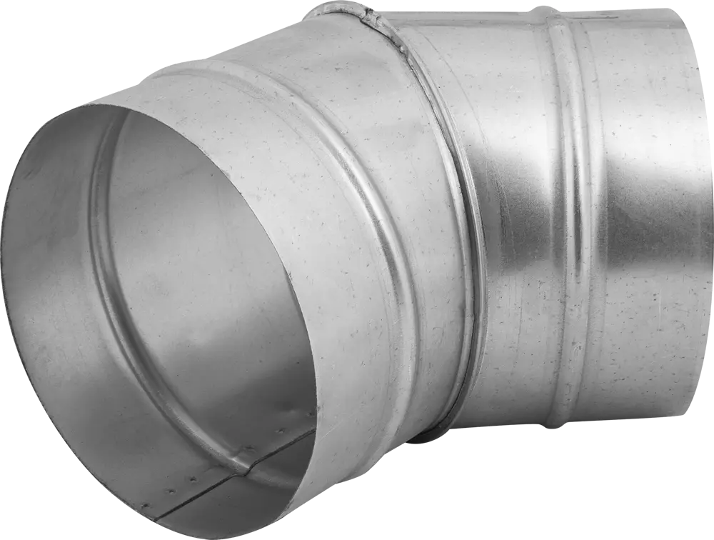 Отвод воздуховодный ORE 45° металлический для систем вентиляции D160 мм 82509439