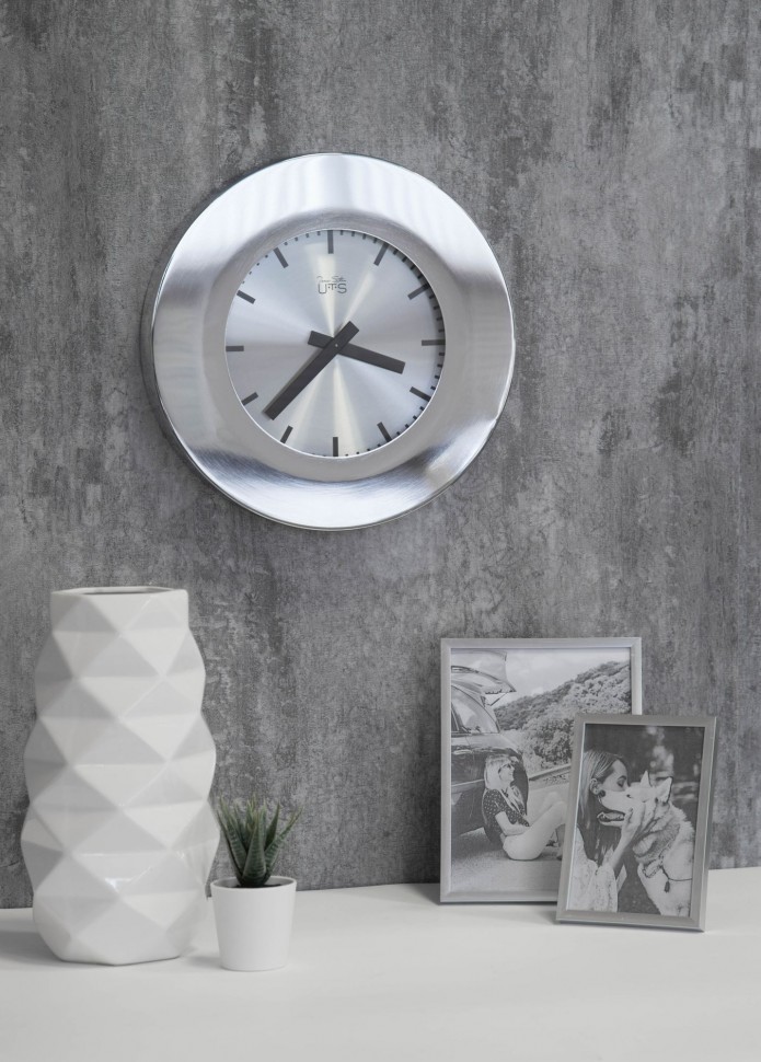 Часы настенные серебристые Tomas Stern 4011S TOMAS STERN  00-3872682 Серебро  - Вид №2