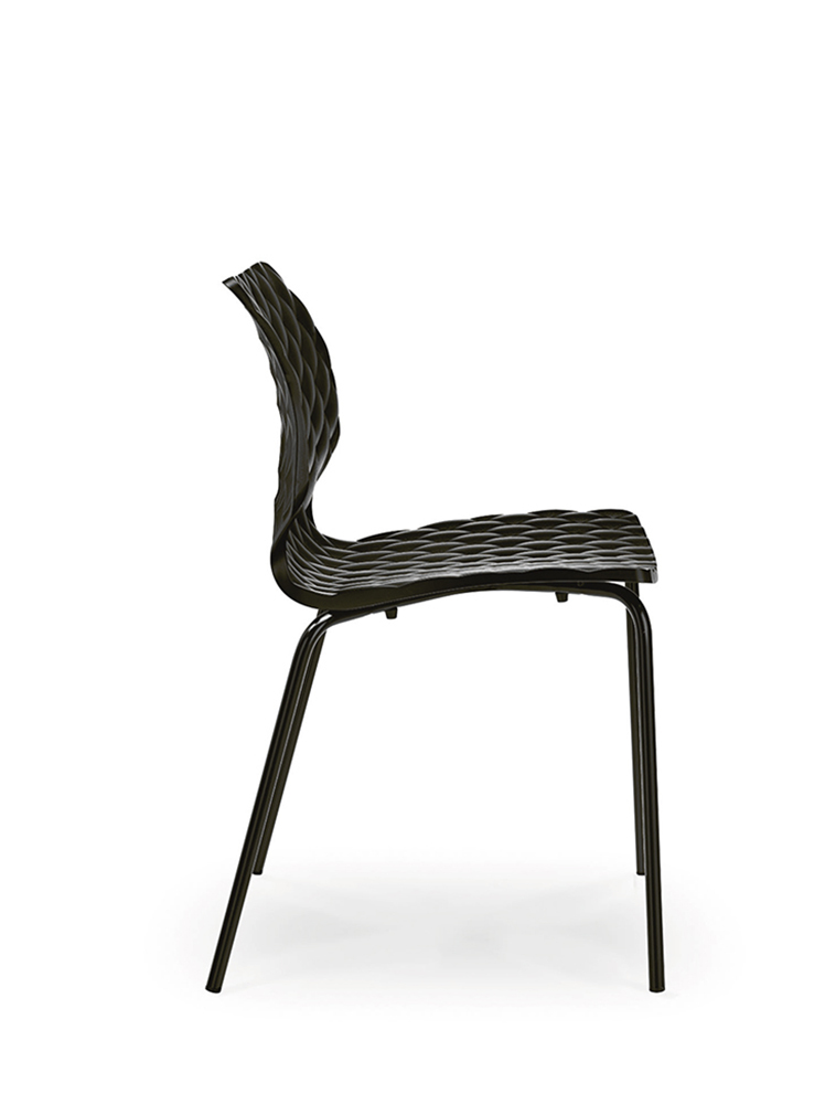 Uni 550 Стул со стальным каркасом, 4 ножки. Полипропиленовая оболочка. Et al. Uni - Вид №9