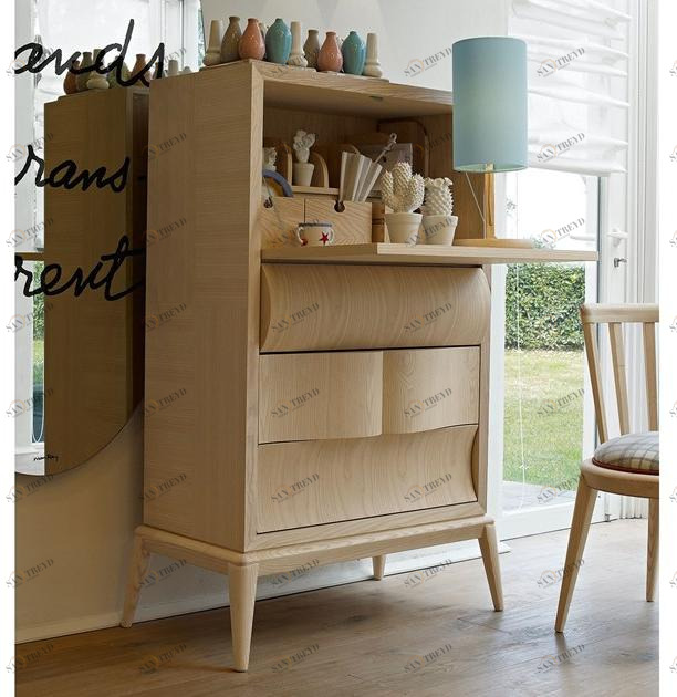 VOLPI Комод деревянный с откидными дверцами с ящиками Contemporary living 2smo-002-0as