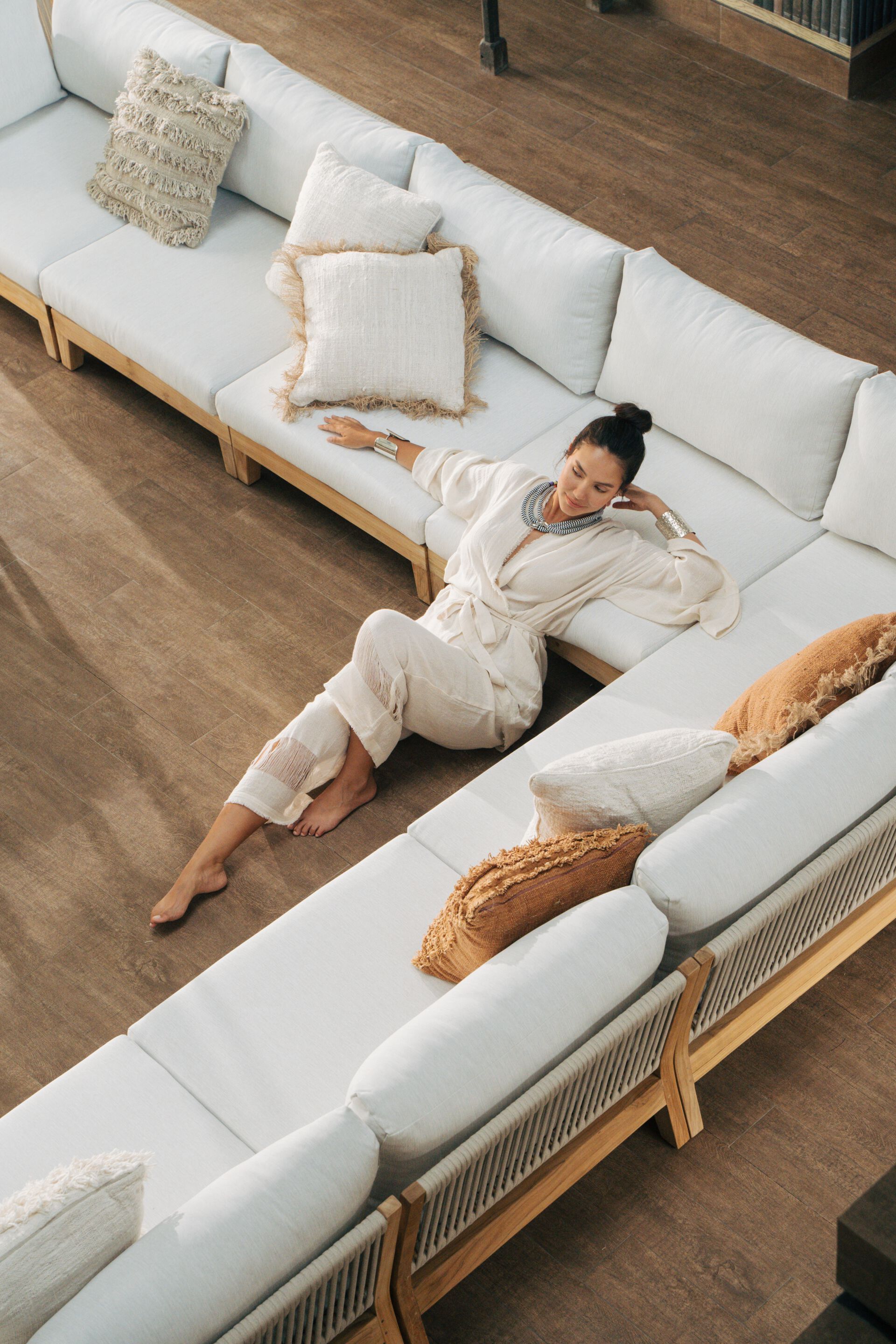 Угловое садовое кресло из ткани cbdesign Vienna Modular ARCH-00115522 - Вид №4