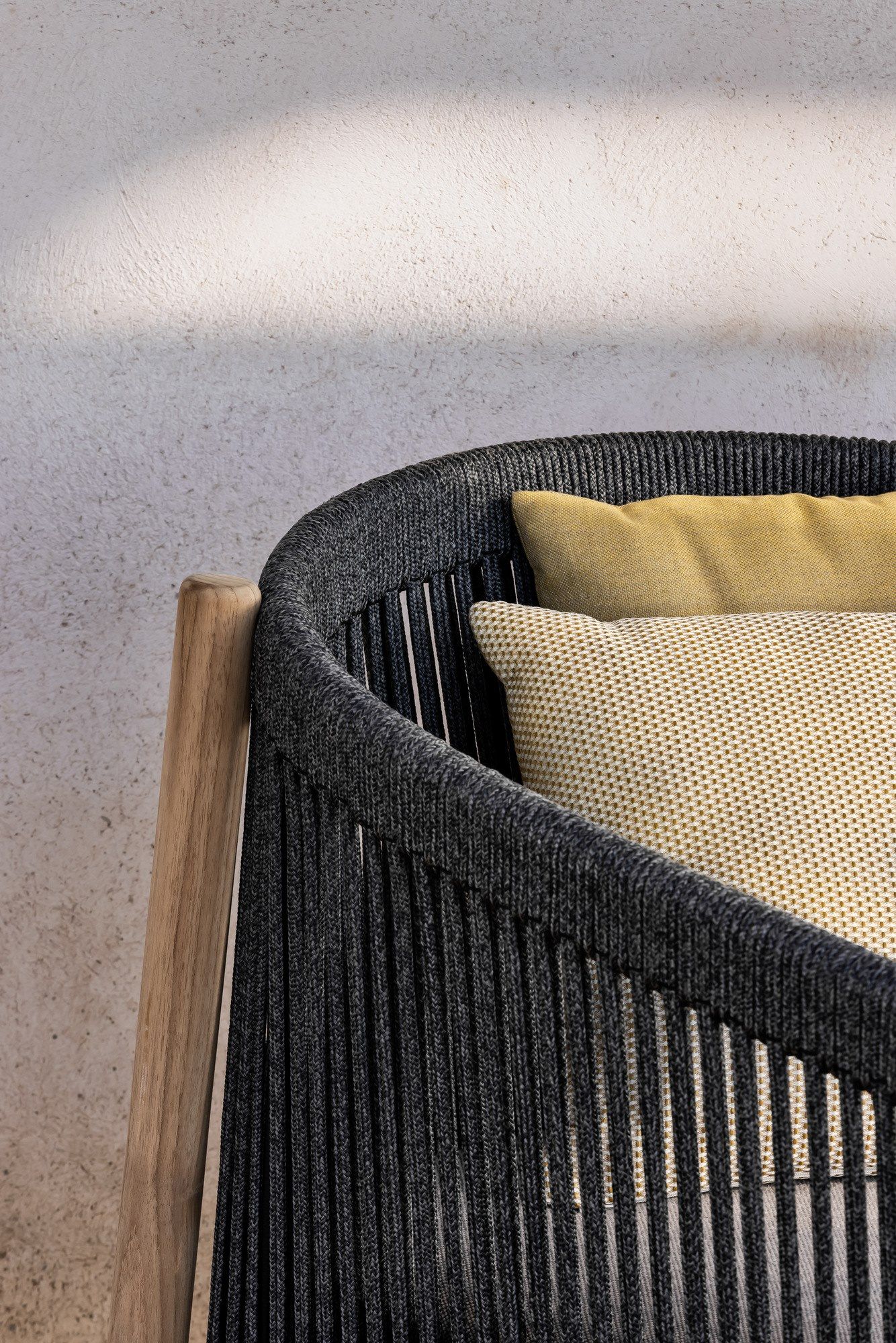 Веревочное садовое кресло с подлокотниками Vincent sheppard медленный ARCH-00146914 - Вид №5