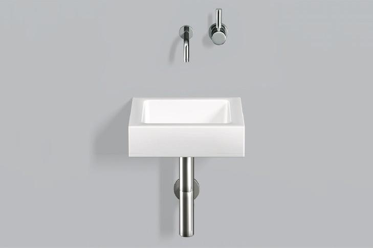 4270000400 Умывальник, wt.qs325, белая, для простого ухода Alape серия Q 