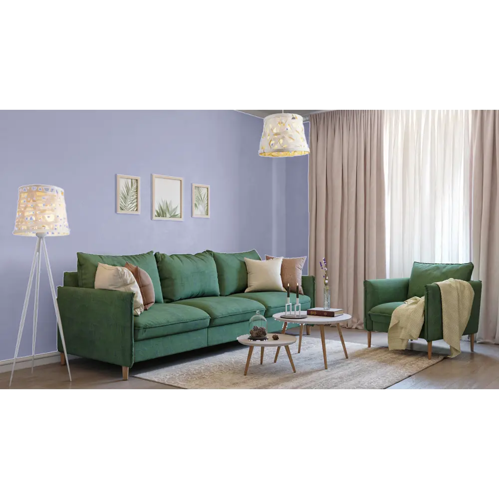 Краска водно-дисперсионная Trend Farbe цвет черничный коктейль 2.5 л Dufa STLM-2196815 - Вид №2