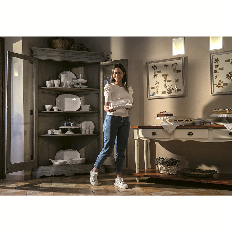 225600156 Кувшин с колбой для льда tiffany, 1,75 л, акрил, молочно-белый Guzzini  - Вид №4