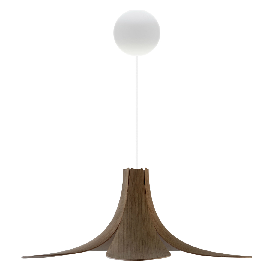 2218 Плафон jazz, шпон дуба, 65х24 см, темно-коричневый UMAGE  - Вид №6