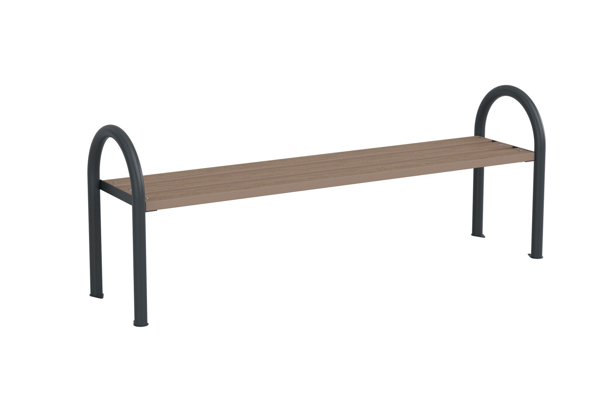 Скамья WPC без спинки Lazzari парк ARCH-00008825 - Вид №4