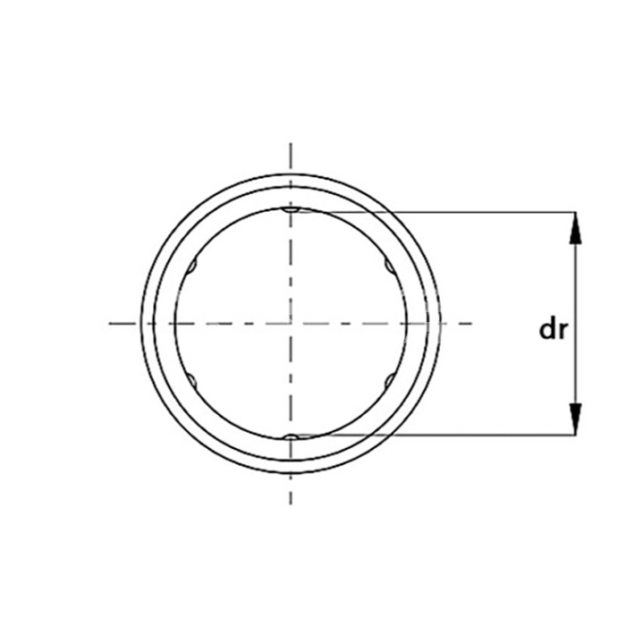 IS628 Линейный подшипник KH4060-PP ISKRA  - Вид №2