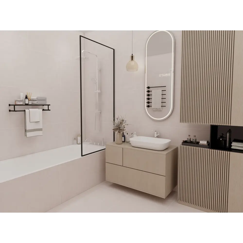Глазурованный керамогранит Duna Charming Aria Punch Ghr 60x120 см 1.44 м² матовый цвет светло-серый 89457880 STLM-2024163 - Вид №2