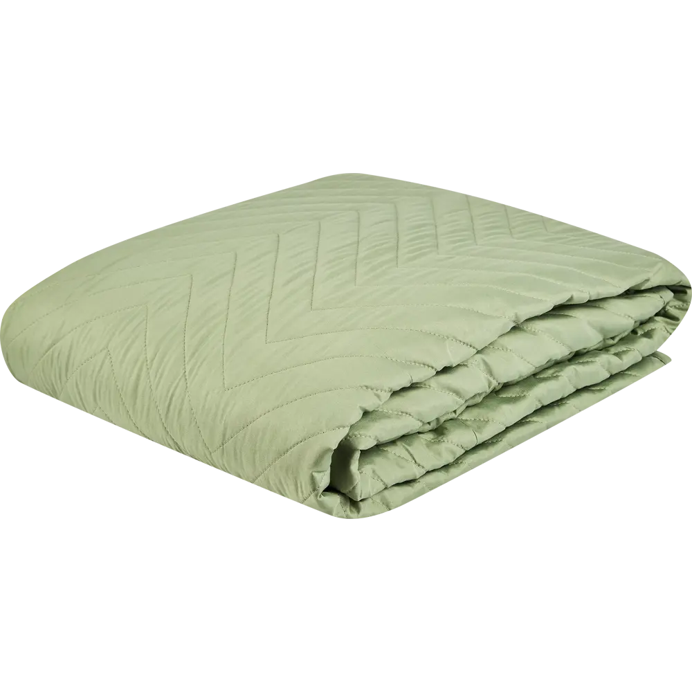 Покрывало Нью 200x240 см микрофибра цвет оливковый SEASONS STLM-2134659