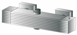 RUBINETTERIE STELLA Смеситель для душа с термостатом на 2 отверстия Casanova 3287tm