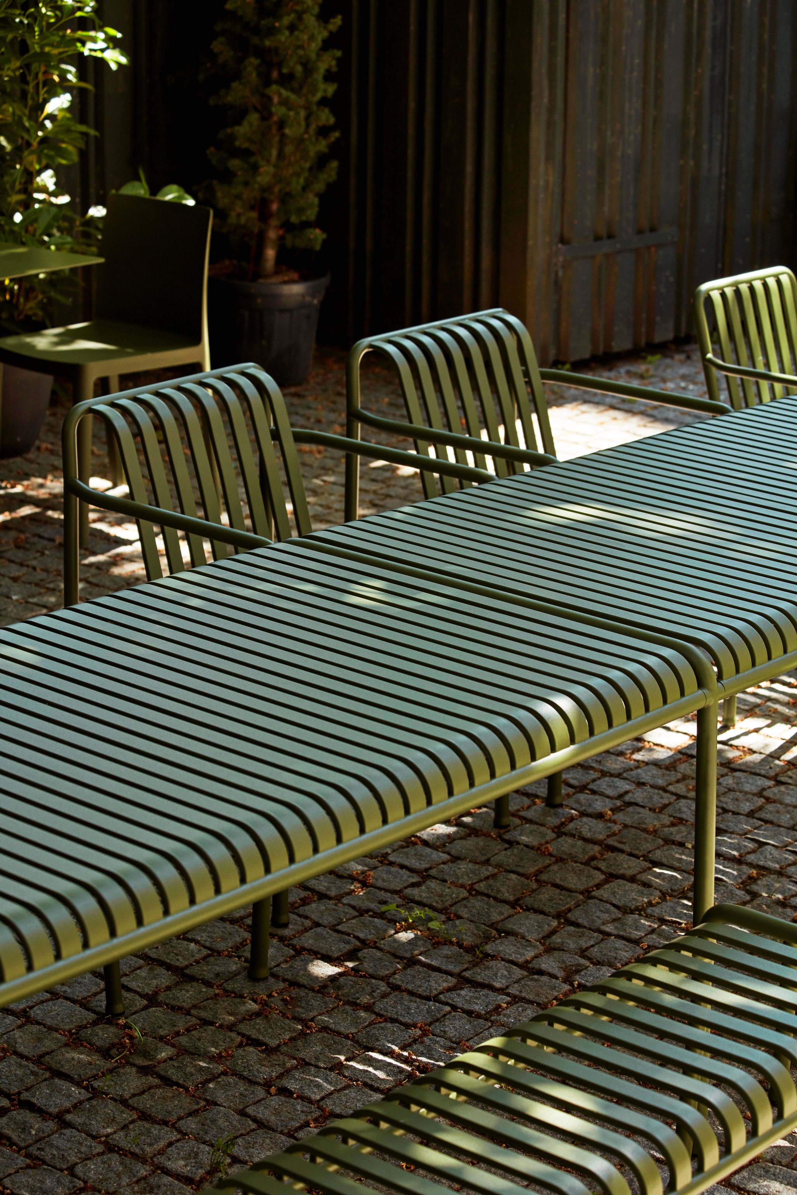 Стальная садовая скамейка Hay Палисад ARCH-00068689 - Вид №20