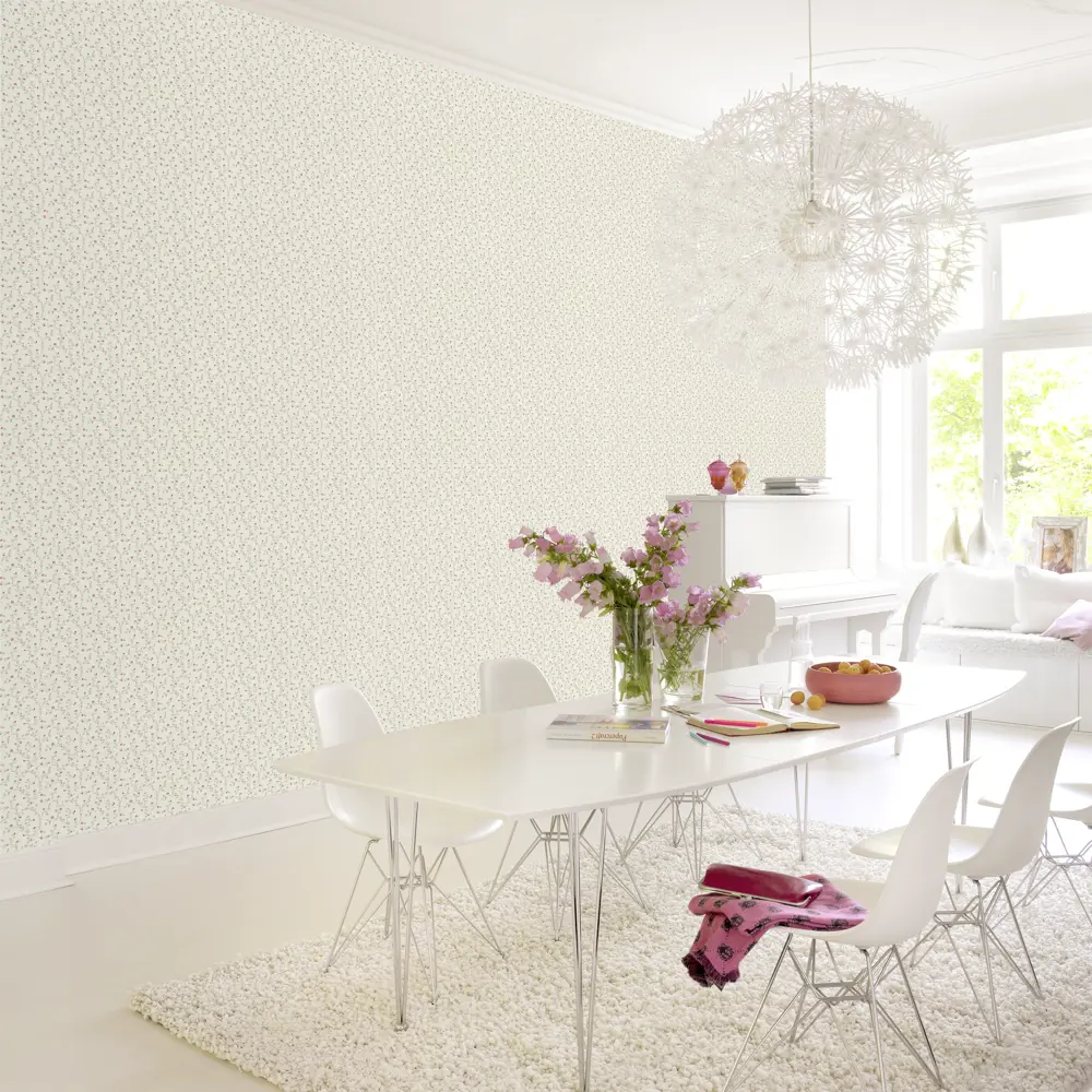 Обои флизелиновые Rasch Lazy Sunday бежевые 0.53 м 400908 STLM-2194461 - Вид №2