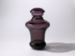 Ваза из дутого стекла