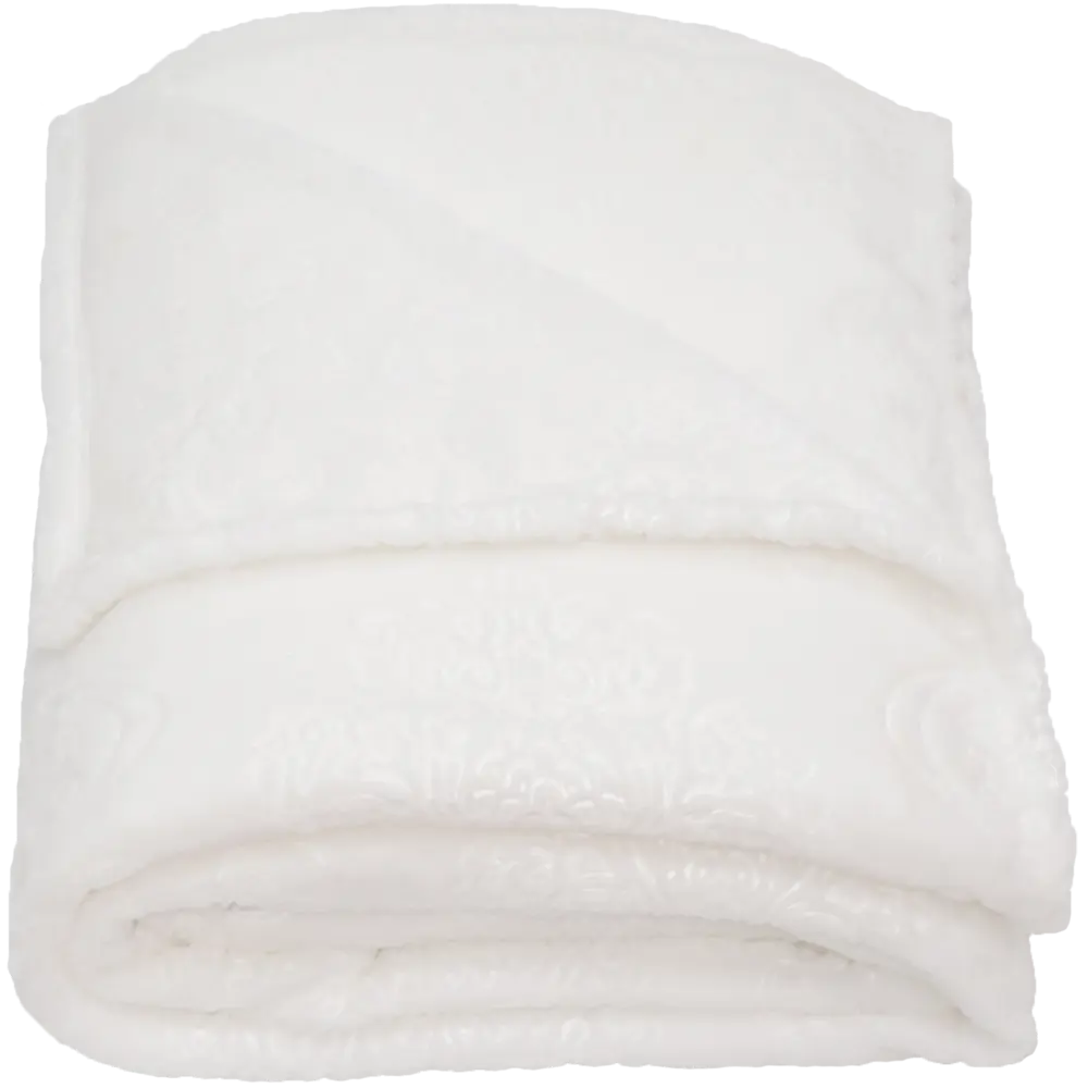 Плед «Lite Wisp» 180x200 см фланель цвет белый Santreyd STLM-2191890 - Вид №2