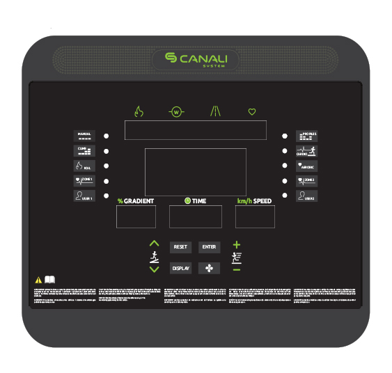 Беговая дорожка HUMAN RUN LED HRL-00026 Canali System  - Вид №4