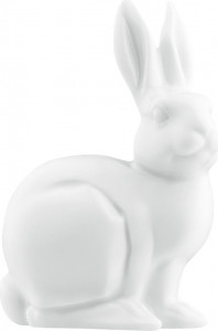 10577035 Furstenberg Фигурка Furstenberg "Кролик-путешественник 2006г" 10см (белая) Фарфор