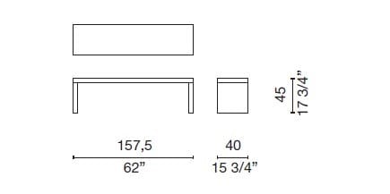 Деревянная скамья CAPPELLINI Millenium Hope ARCH-00095286 - Вид №2