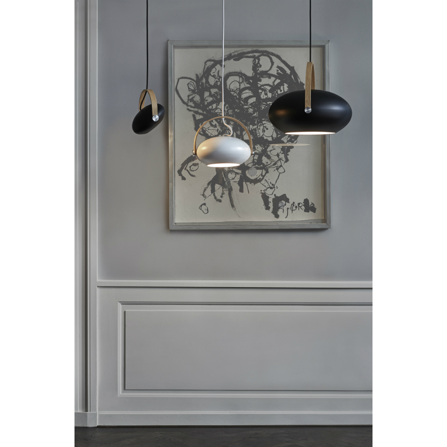 Светильник подвесной D.C, Ø18, черный/дуб Halo Design 734306 - Вид №2