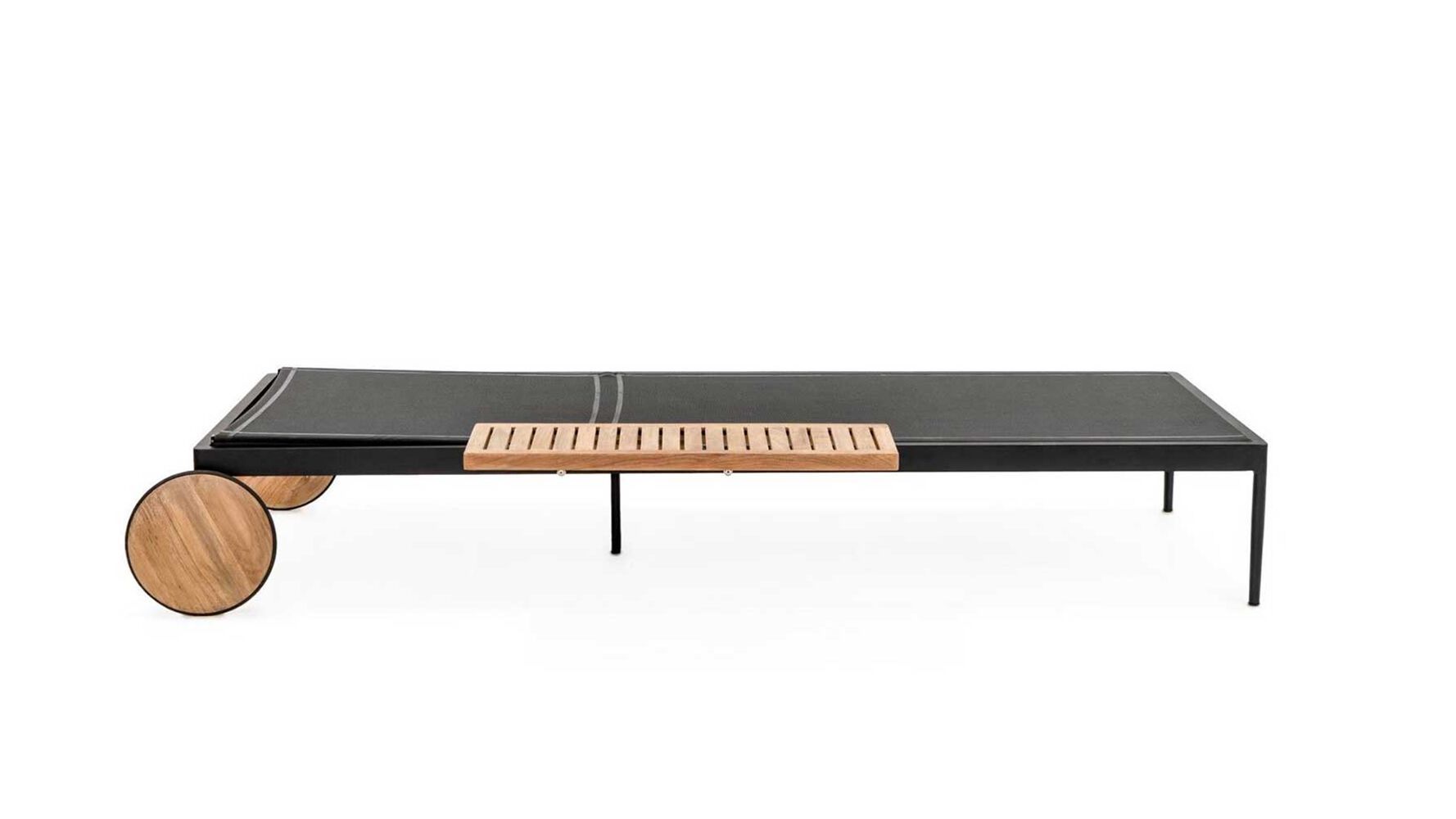 Садовая кровать с откидной спинкой textilene с колесами SNOC Ralph ARCH-00048800 - Вид №3