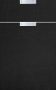 Фасады для кухни Модерн Фрезеровка «Модерн Гроссето» Черный грифельный №300