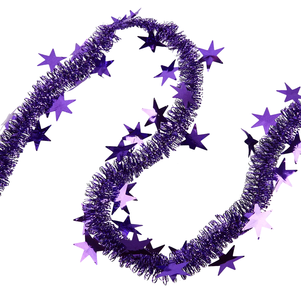 Мишура Млечный путь 270 см цвет фиолетовый Santreyd STLM-2159162