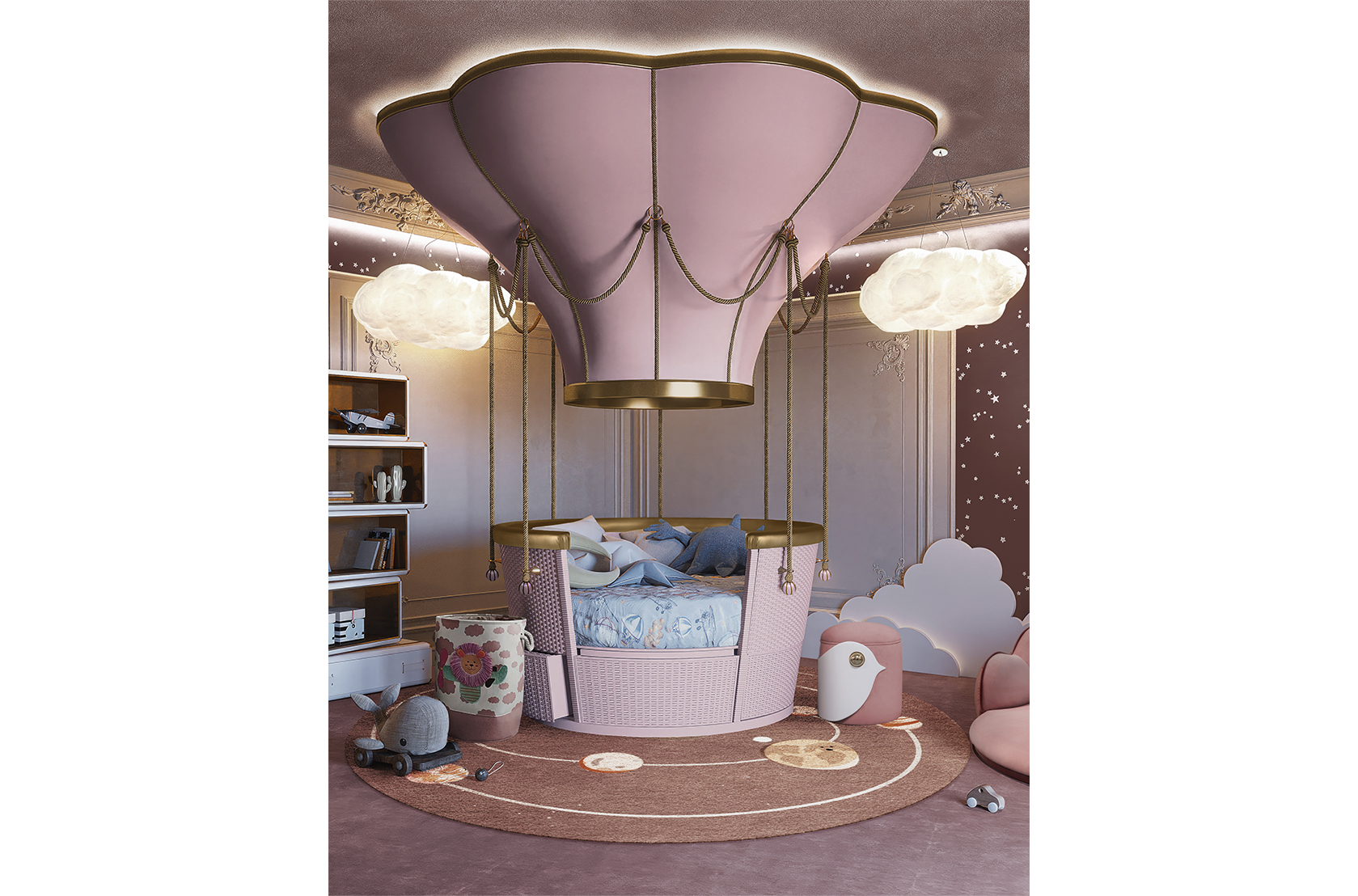 CIST691 Детские пуфики Птица Circu  - Вид №29