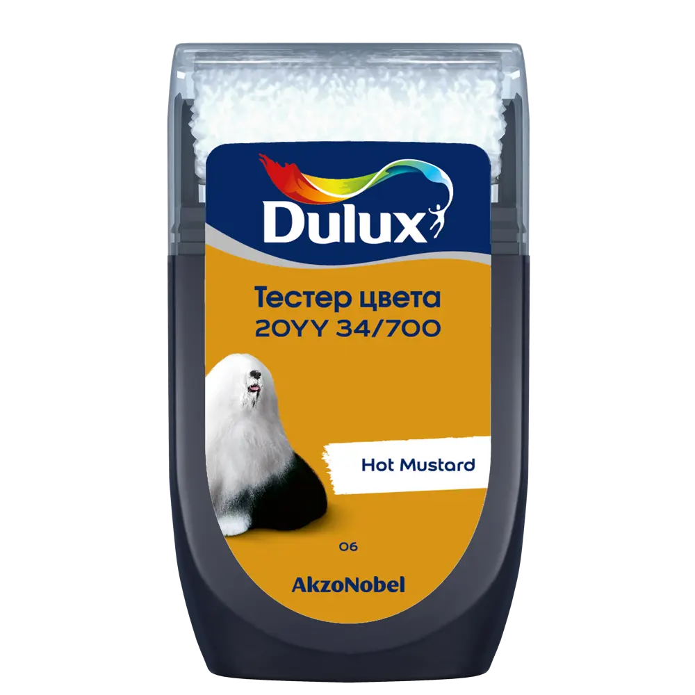 Тестер краски для стен Dulux 20YY 34/700 Hot Mustard 30 мл STLM-2203754 - Вид №1