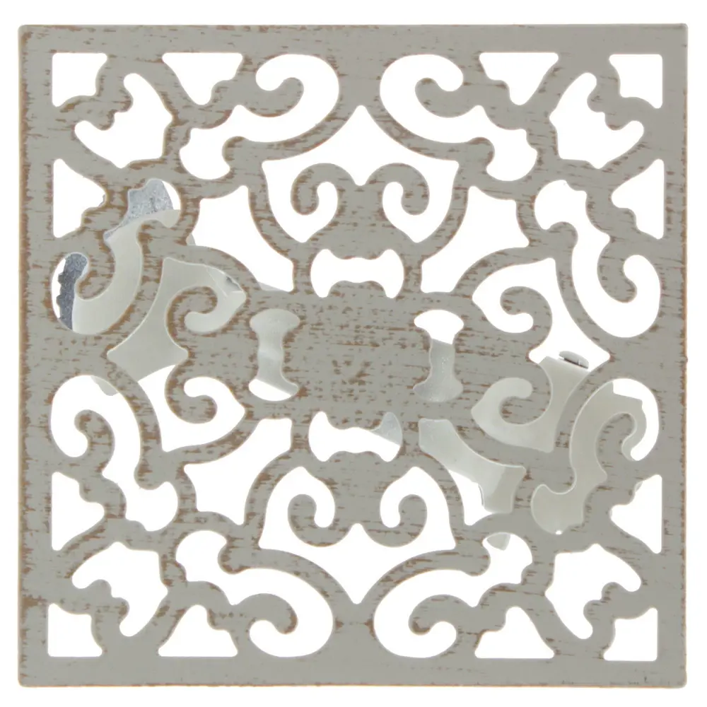 Клипса «Орнамент» металл цвет белый Santreyd STLM-2040849 - Вид №1