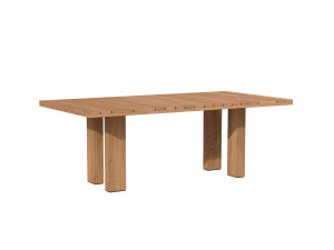 Прямоугольный стол из тикового дерева