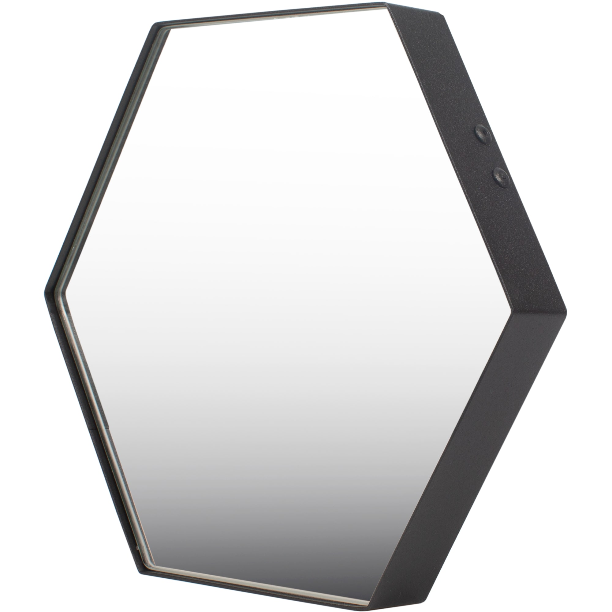 82111189 Зеркало 25х22 см цвет чёрный Ferro Santreyd - Вид №1