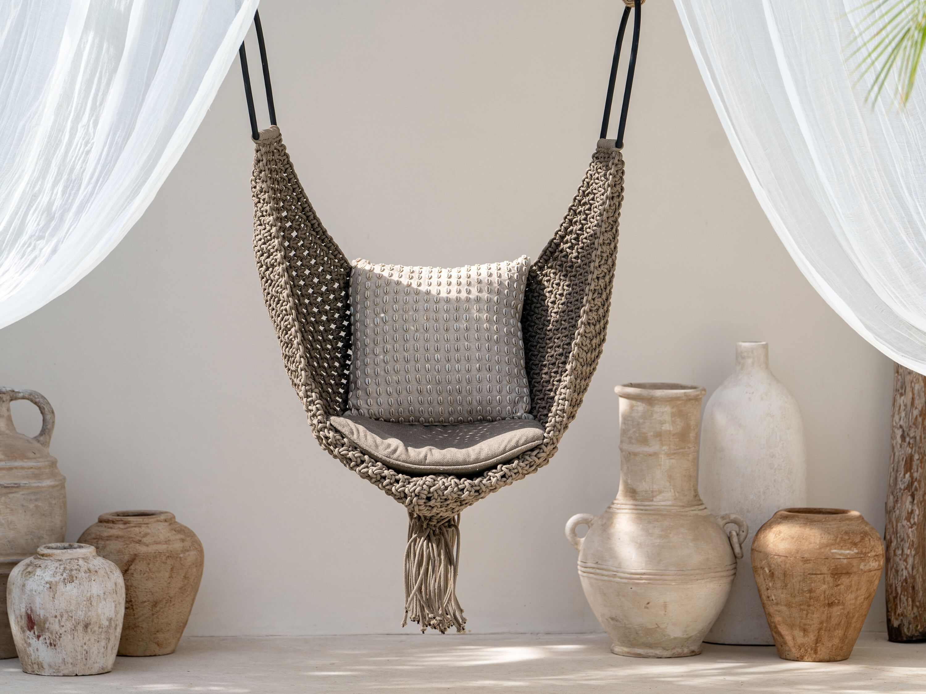 Подвесное сиденье из синтетического волокна cbdesign Искусство свинга ARCH-00138538 - Вид №1