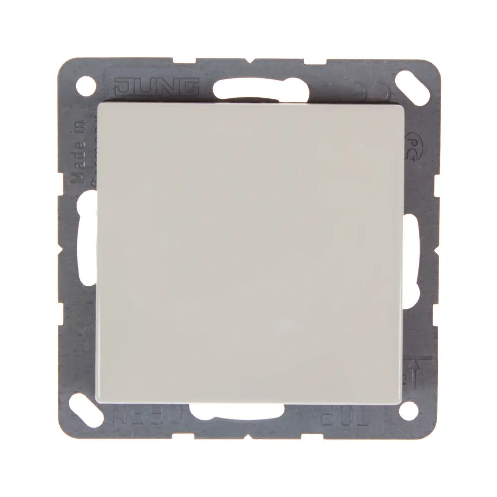 Выключатель встраиваемый Jung EcoProfi 1 клавиша, цвет бежевый STLM-2144949