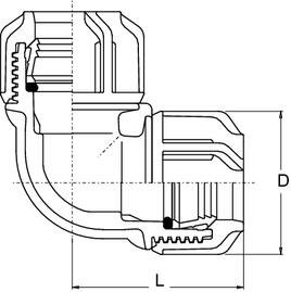 SANIT 616800 90 °  - Вид №1