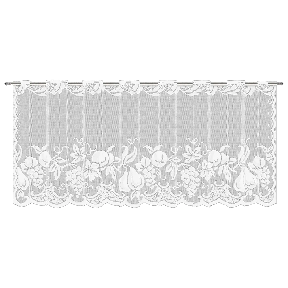 Тюль для кухни «Фрейр» 175х80 см цвет белый Santreyd STLM-2110341