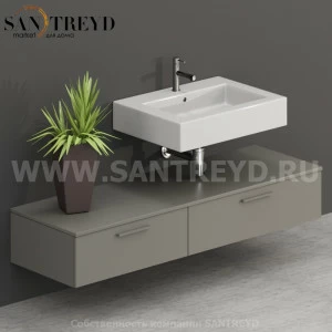 T16052CC2 Столешницы для использования в сочетании с тумбами и открытыми тумбами 160 см серая Globo ARREDO WOOD Италия