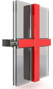 Twin Systems Сплошная фасадная система из алюминия