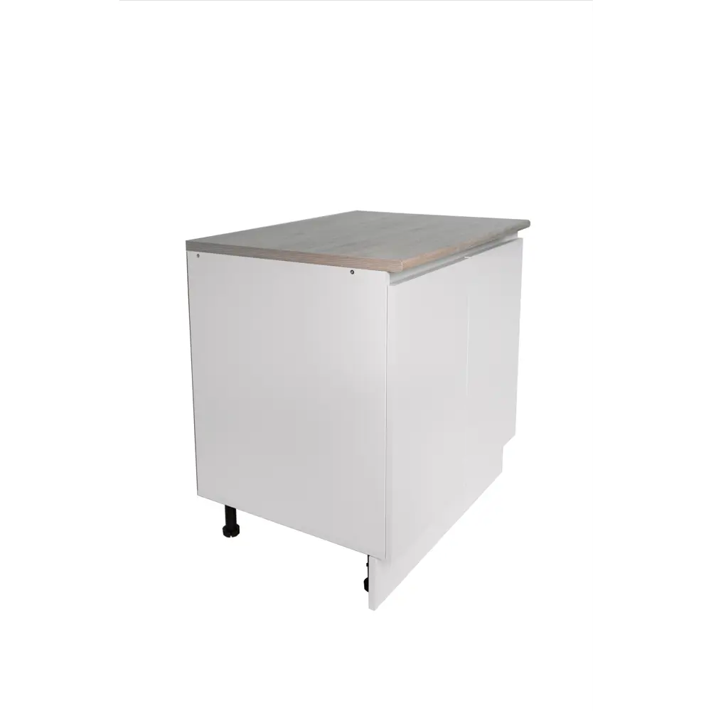 Кухонный шкаф напольный Миус 80x85x60 см ЛДСП цвет белый Santreyd STLM-2094121 - Вид №3