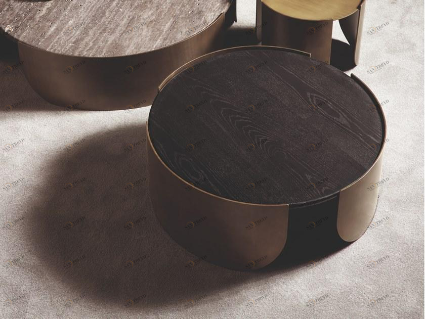 Cantori Низкий стол из дерева и металла Atenae sun-id-1408207