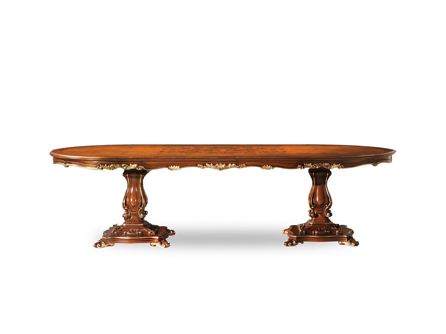 Деревянный инкрустированный стол в стиле барокко ANGELO CAPPELLINI Timeless Italian Style ARCH-00004971