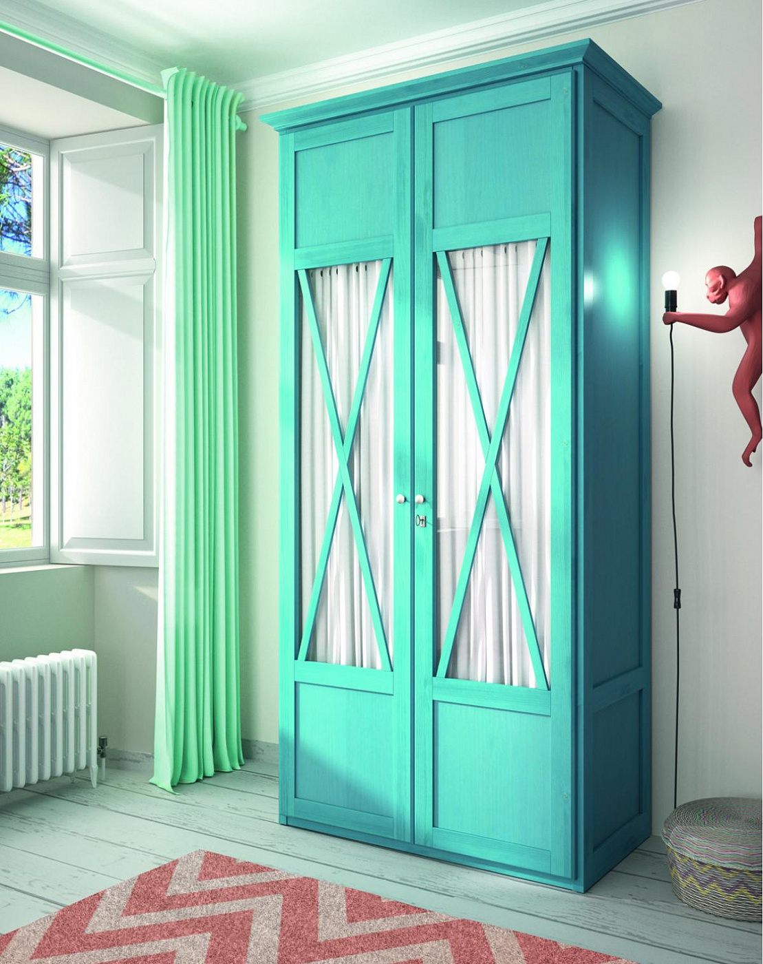 090575 Шкаф 2-х дверный Grupo Seys Mediterraneo Santreyd