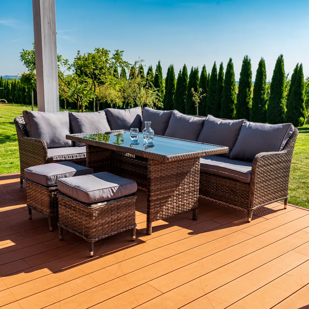 Набор садовой мебели для отдыха Emiliano Collection Dreamer серый Santreyd STLM-2141718 - Вид №2