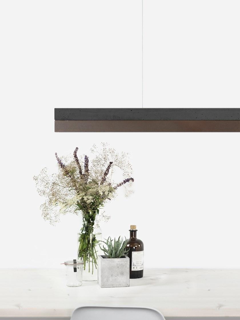 GANTlights Светодиодный подвесной светильник прямого света из стали Corten ™ C sun-id-1345671 - Вид №2