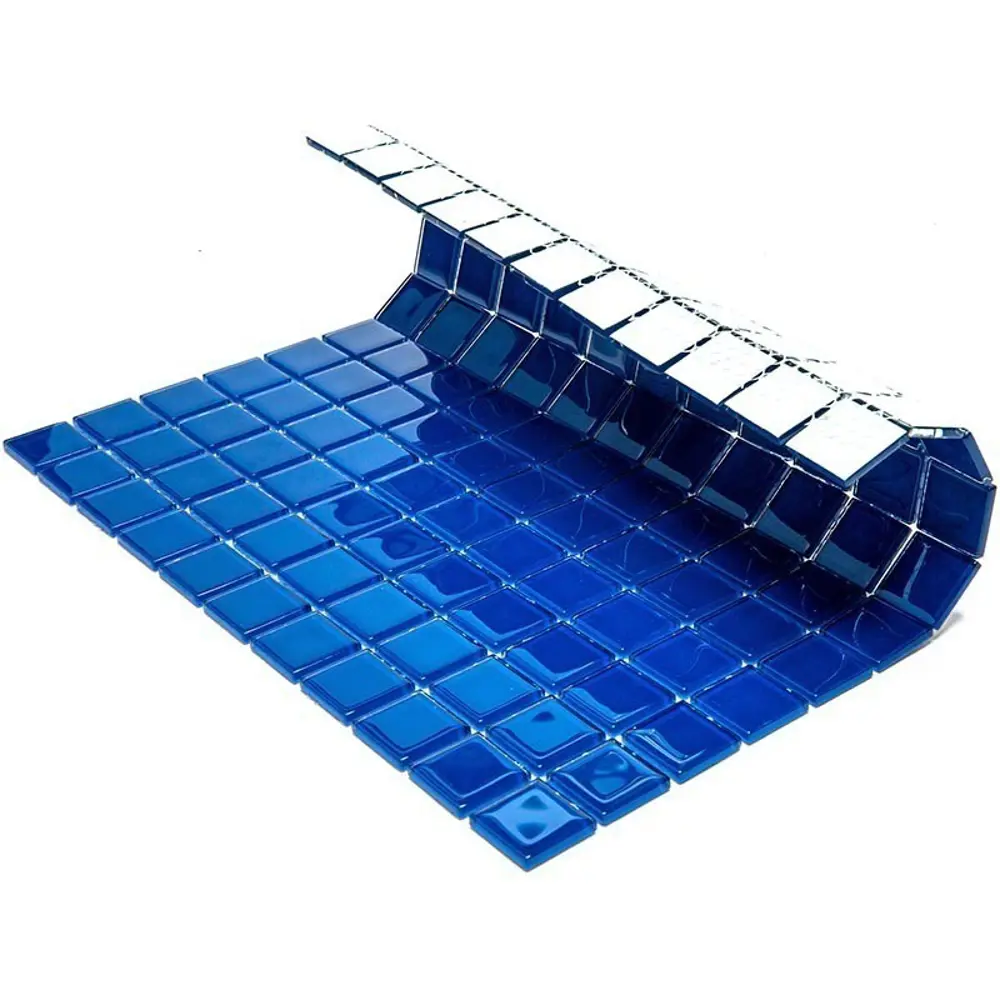 Мозаика стеклянная Natural A-011 30x30 см цвет синий Santreyd STLM-2034815 - Вид №2