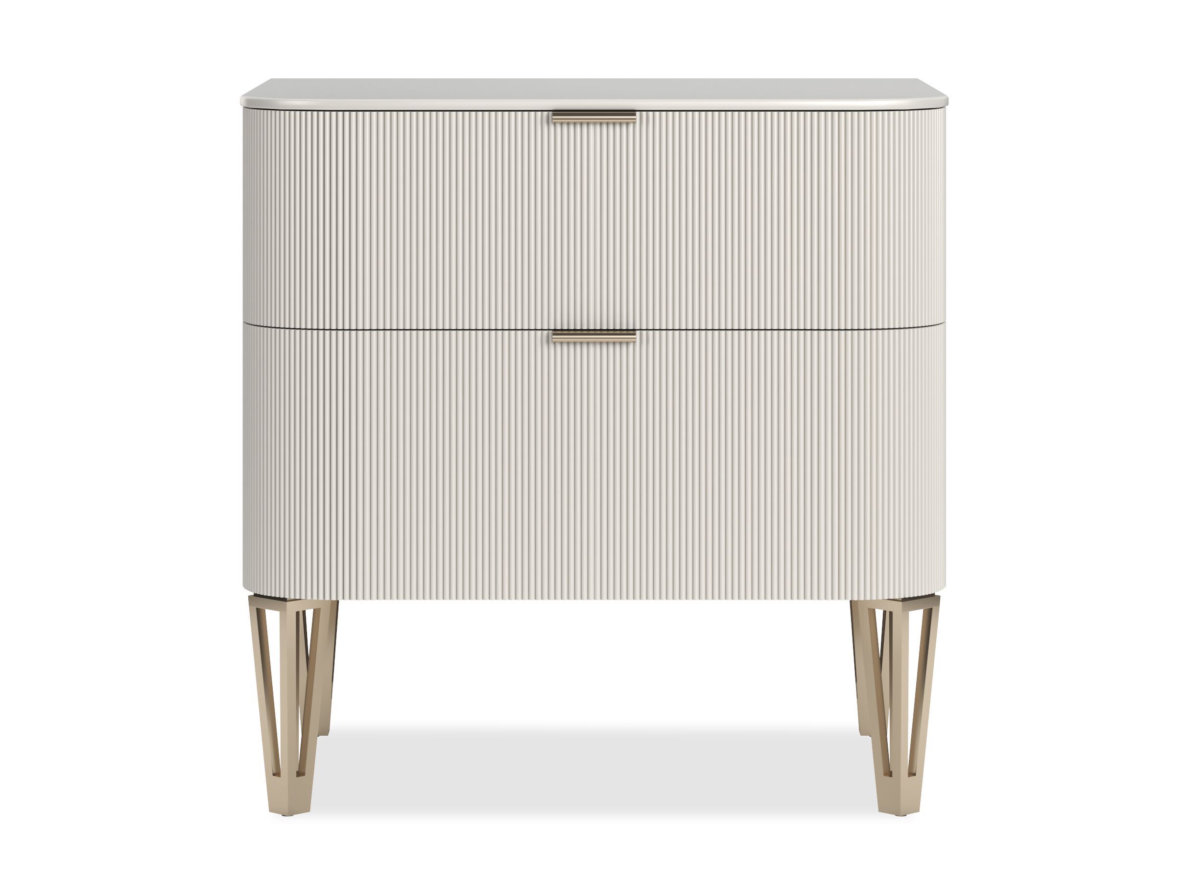 Деревянная прямоугольная тумбочка с ящиками Caracole TRUE LOVE ARCH-00000842 - Вид №14